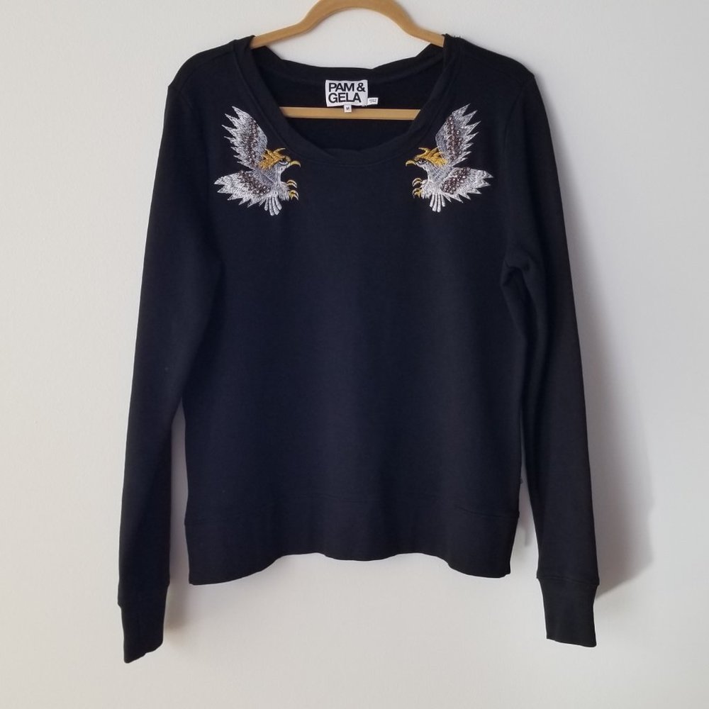 Pam & Gela Embroidered Sweatshirt